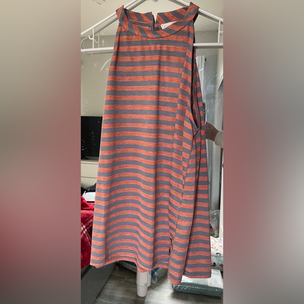 Striped Long Top